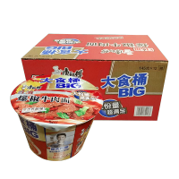 康师傅大食桶整箱big桶装12桶红烧牛肉面红油爆椒老坛酸菜方便面速食泡面