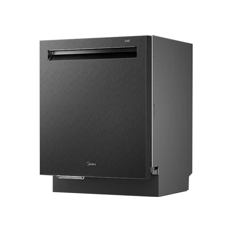 美的25套小西梅洗碗机GX1200Max尊享版洗碗机嵌入式智能投放万向五臂飓风洗内循环烘干七星消杀高清大图