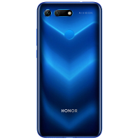 荣耀V20 胡歌同款 麒麟980芯片 魅眼全视屏 4800万深感相机 6GB+128GB 幻影蓝 移动联通电信4G全面屏手机