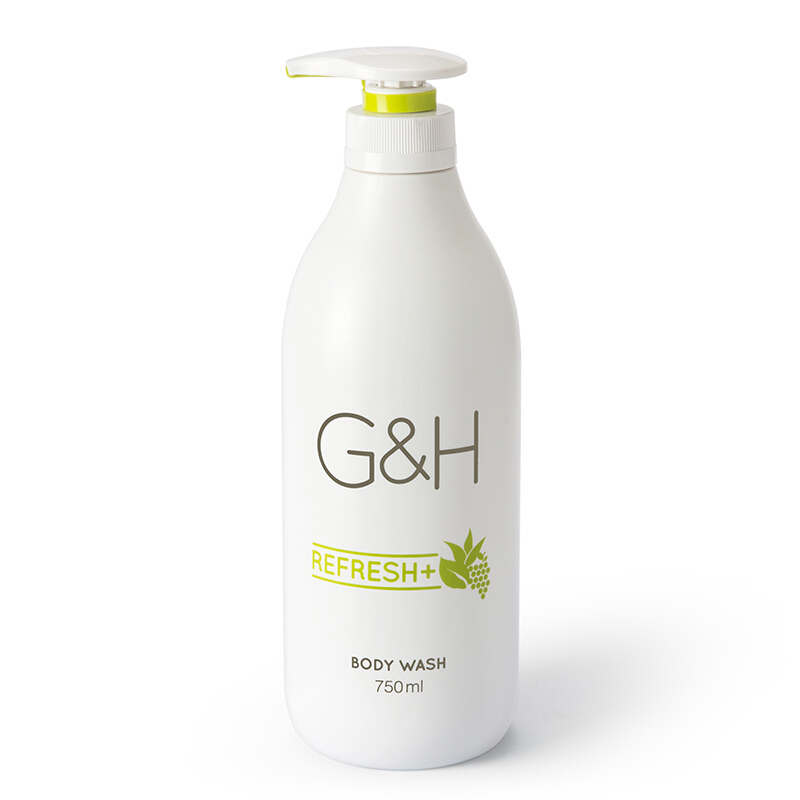 安利(Amway) 雅蜜爽肤沐浴露750ml 绿色装(薄荷清凉 全新升级)