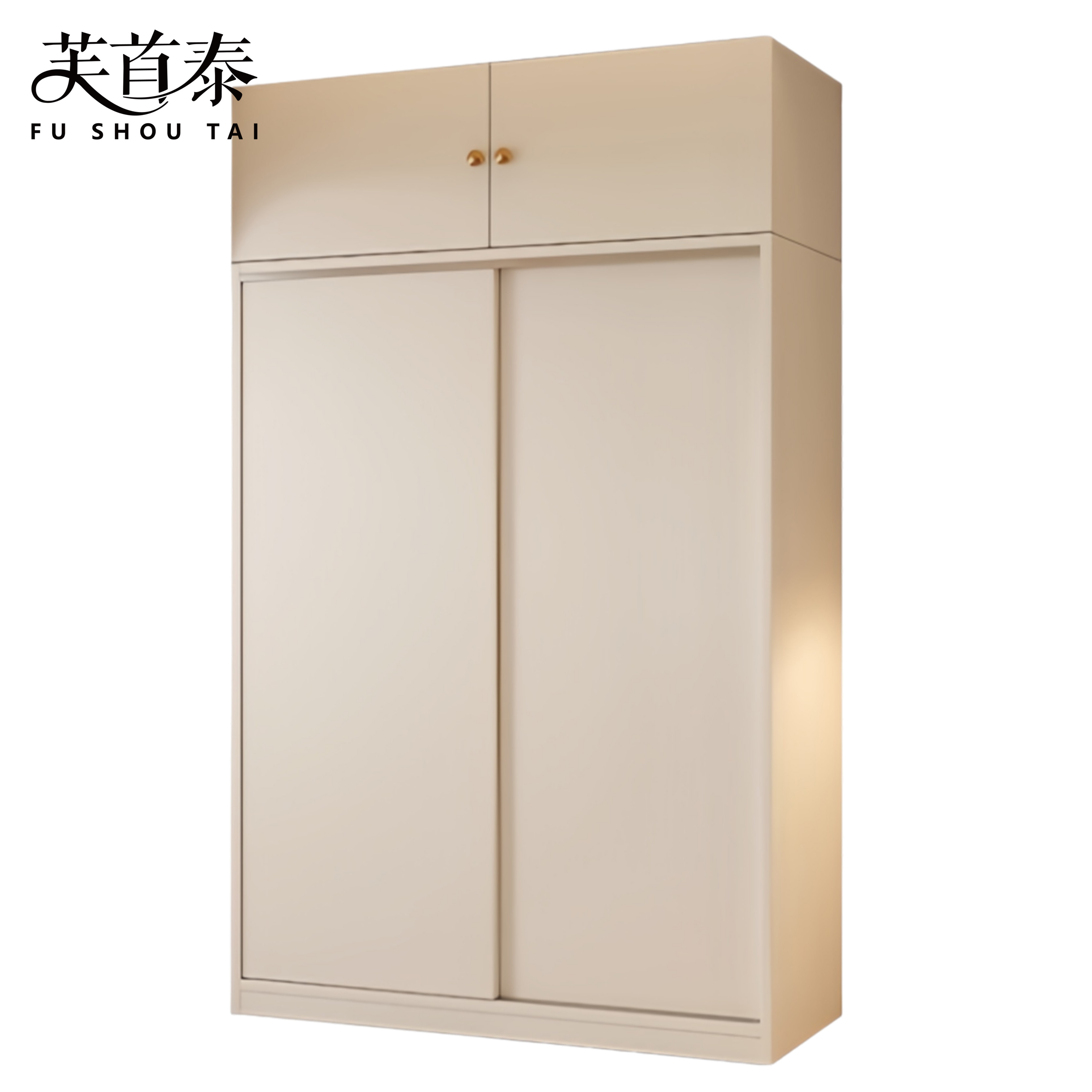 芙首泰衣柜含顶柜1000*500*2400mm套高清大图