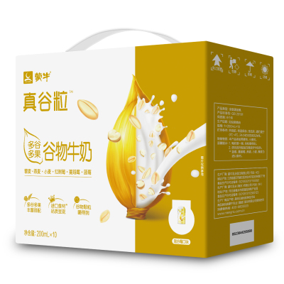 蒙牛 真谷粒混合莓口味谷物牛奶200ml*10盒