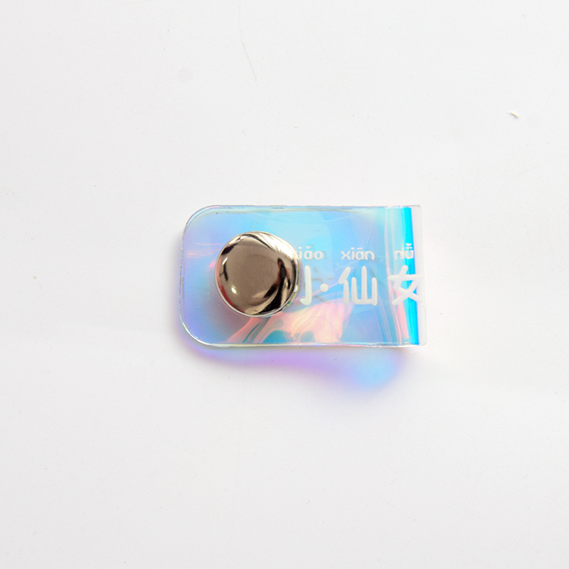 家柏饰(CORATED)时尚创意镭射绕线器 数据线耳机线整理器透明小巧便携收纳集线器 镭射按扣绕线器-小仙女