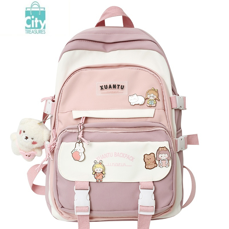 bangdou书包女生小学生三到六年级少女孩大容量高中学生初中生可爱