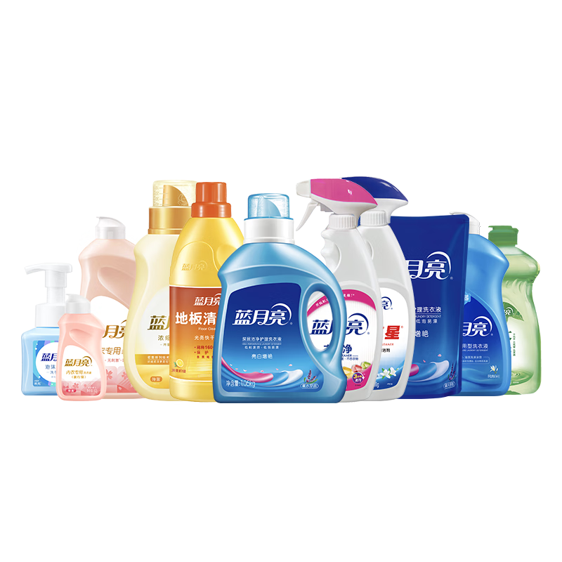 蓝月亮衣洗家清豪华大礼包81000679+洗护家清套装81001007 套餐十五高清大图