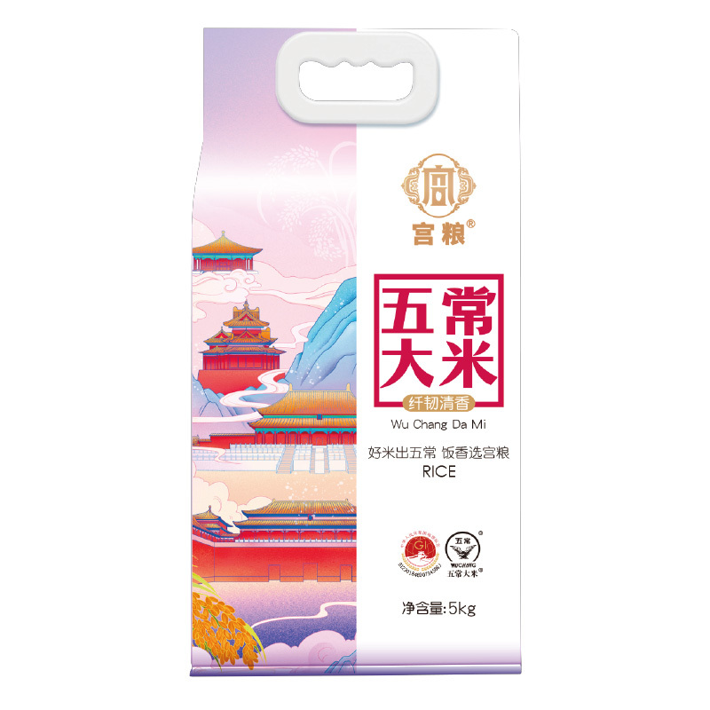 宫粮 五常稻花香5kg*1 袋