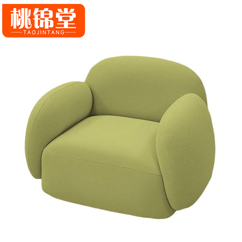 桃锦堂沙发单人张高清大图