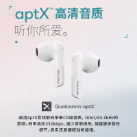 EDIFIER/漫步者 X6真无线蓝牙耳机双耳塞降噪半入耳挂耳式超长待机续航 耀黑
