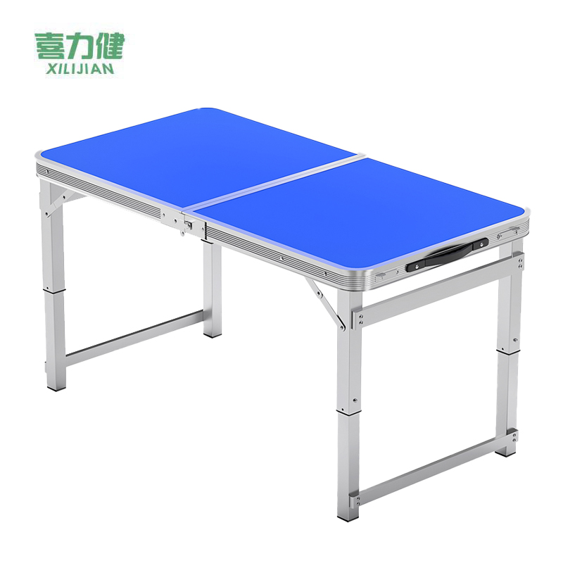 喜力健 户外折叠摆摊桌 100*50*60CM-2布凳 张高清大图