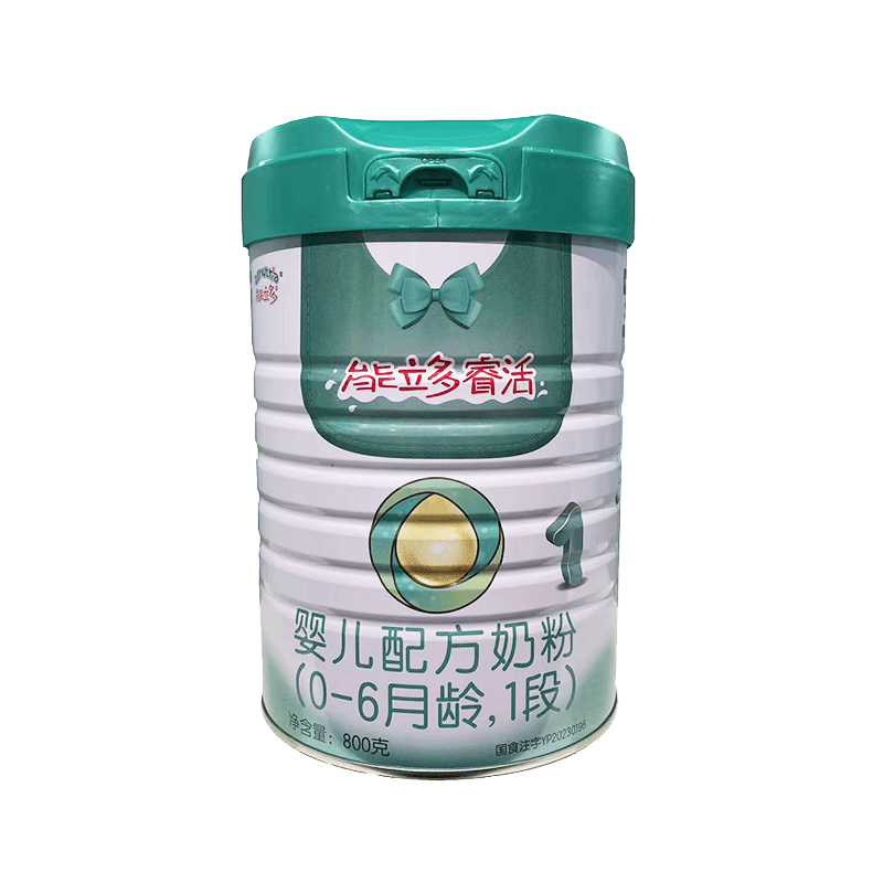 [无积分]澳优能立多睿活2段800g*6罐 较大婴儿配方奶粉高清大图