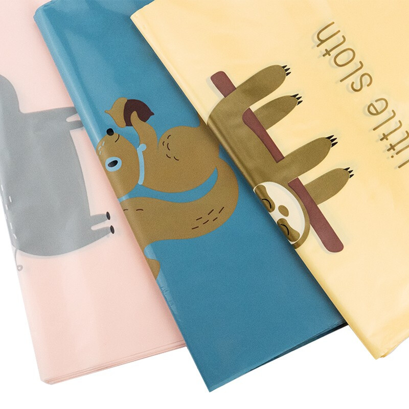 海斯迪克 粘贴式车载垃圾袋 HKY-246 黄色树懒 15只 1件高清大图