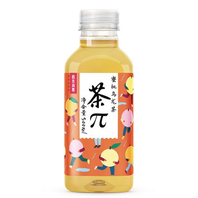 包邮 农夫山泉新包装吴亦凡茶兀饮料500ml茶派果味500ml*16瓶