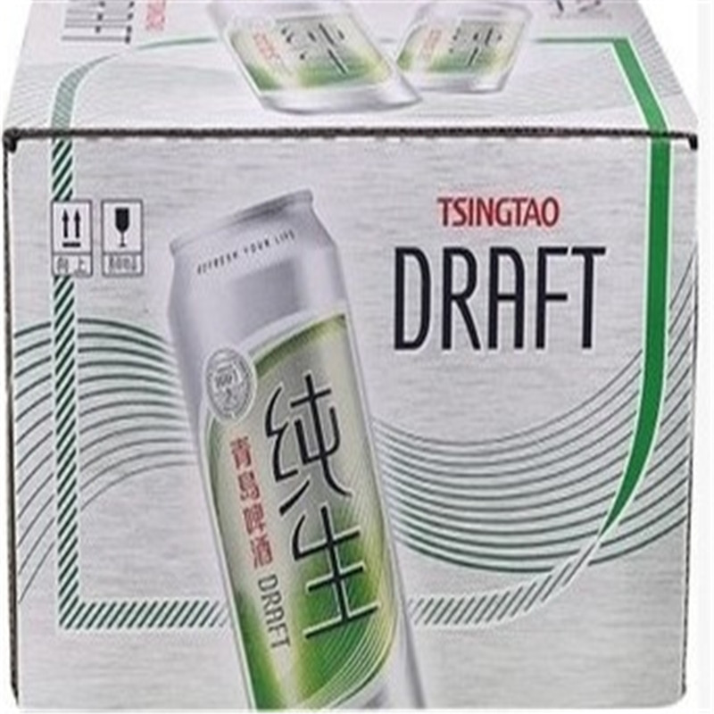 S-好牌 青岛啤酒纯生500ml*12听/整箱装