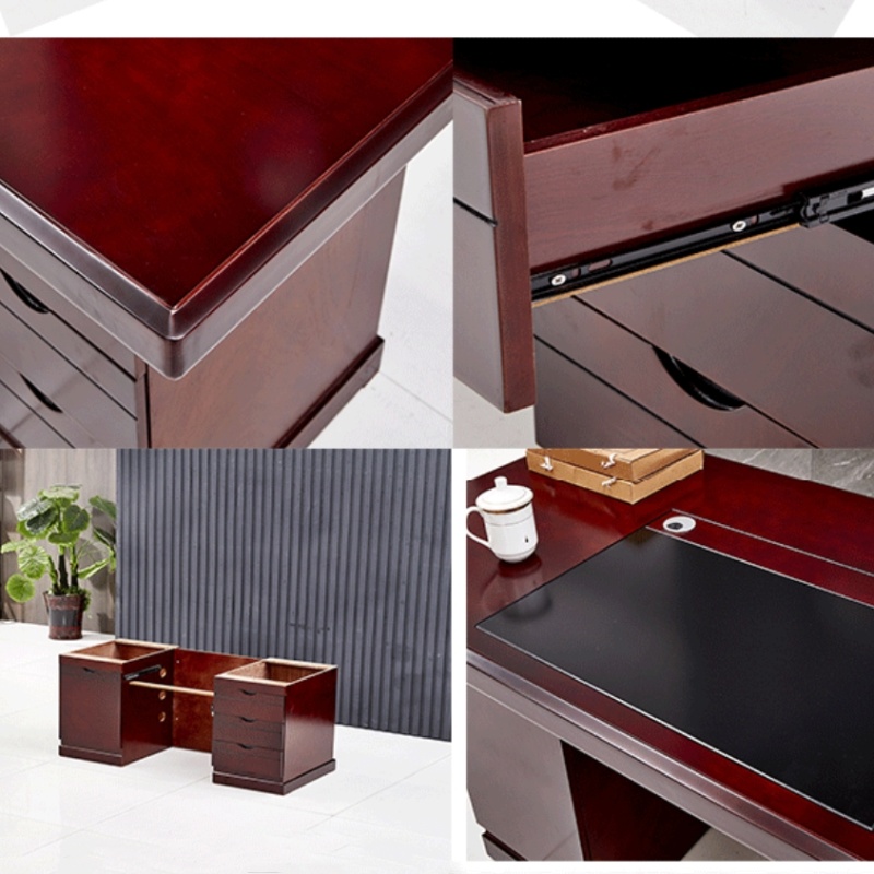 墨之麟办公桌1.6米单人位1600*760*760mm/张高清大图