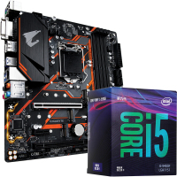 技嘉(GIGABYTE)B365M ELITE AORUS 主板+英特尔 i5-9400F 板U套装/主板+CPU套装