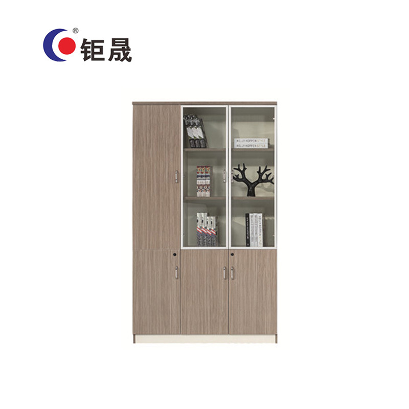 钜晟板式文件柜1.2米三门文件柜书柜
