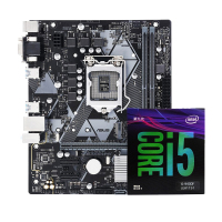 英特尔（Intel）酷睿I5 9400F 六核六线程 主频2.9GHz CPU盒装处理器搭配华硕PRIME B365M-K主板 CPU主板套装