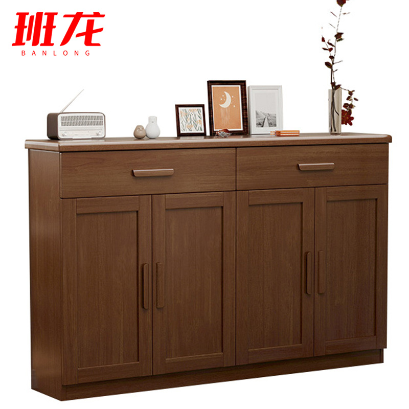 班龙鞋柜160*32*98cm四门台高清大图