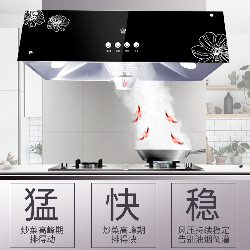 阿斯卡利(ASCARI)抽油烟机家用小型厨房简易中式老式大吸力吸油机顶吸出租房 封闭-1.5米不带安装定制商品