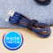 塔菲克(TAFIQ)type-c数据线快充适用华为p30p40手机type-c牛仔数据线:1.5M[牛仔蓝]两条装