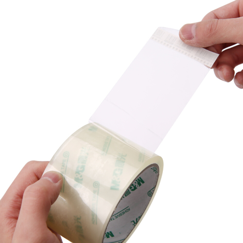 晨光(M&G)文具普透封箱胶带 透明打包胶带60mm*30y(27.42m/卷) 5卷装AJD97331