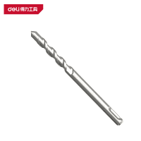 得力（deli）DP81048Y 一字圆柄电锤钻头 精品级 16×350 银色 1支