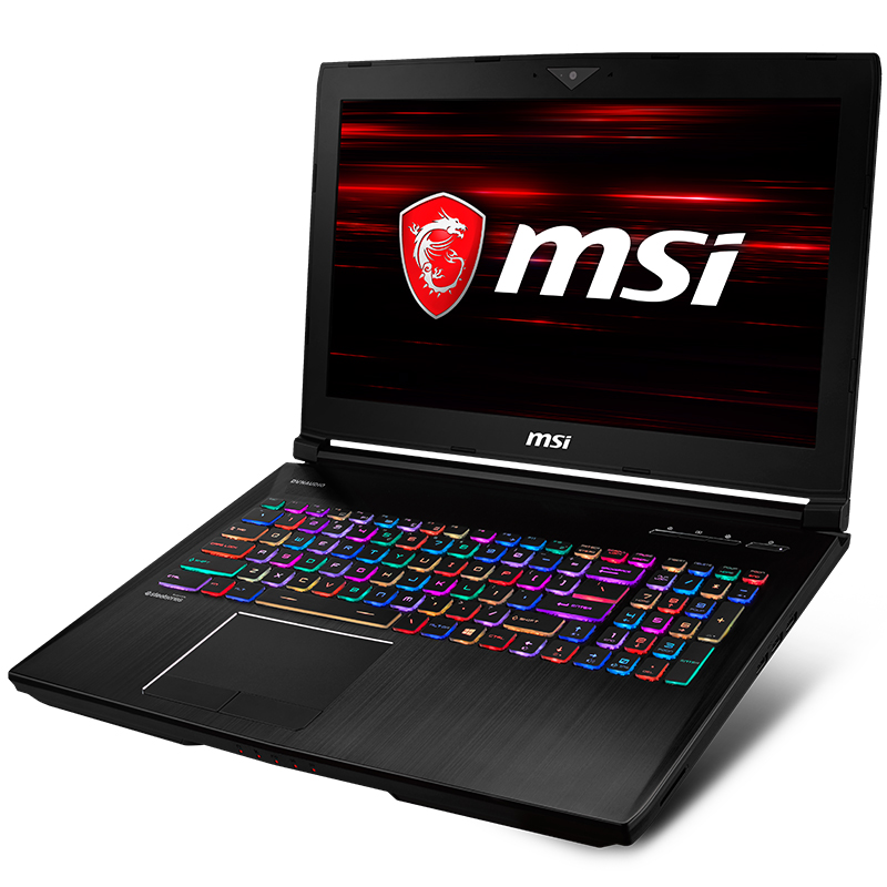 微星(MSI)GT63 014 15.6英寸 120Hz 3ms游戏本笔记本电脑(i7-8750H 16GB 256GB+1TB GTX1080 赛睿RGB多彩背光键盘)高清大图