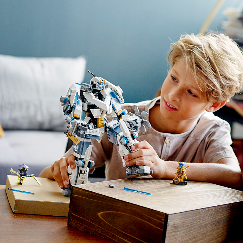 lego乐高幻影忍者系列71738赞的泰坦机甲儿童积木玩具拼插积木男孩