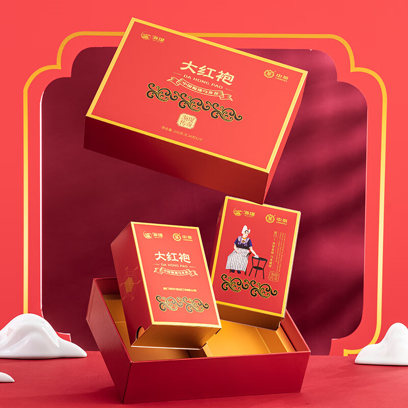 中茶CTA6791/海堤传奇大红袍200g/盒高清大图