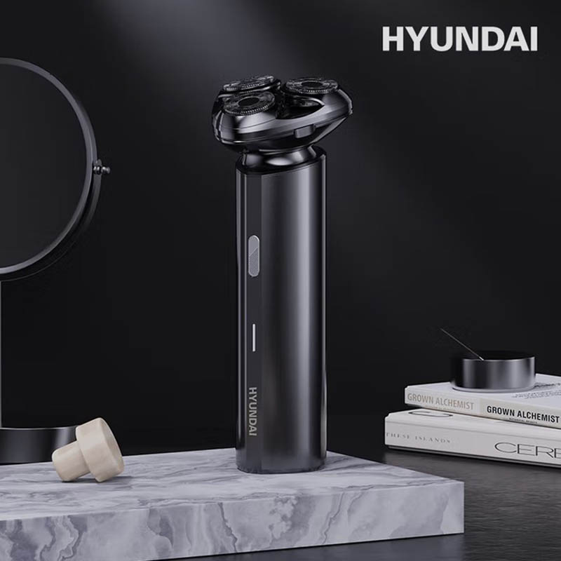 HYUNDAI 三头磁吸刀头全身水洗剃须刀 YS810