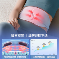 飞利浦腰部按摩器护腰按摩腰带腰椎舒缓器热敷腰部按摩女神节礼物 PPM3302B