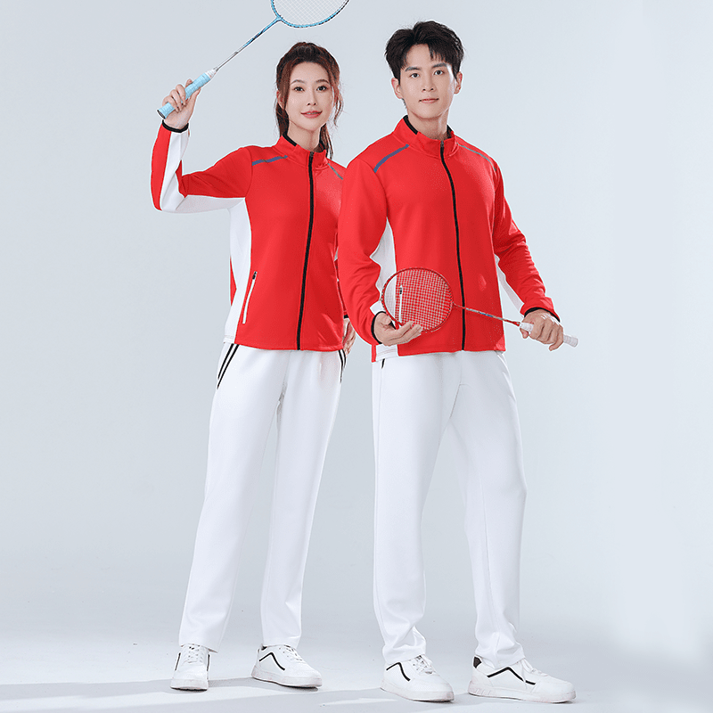 信柏合羽毛球服XH013高清大图