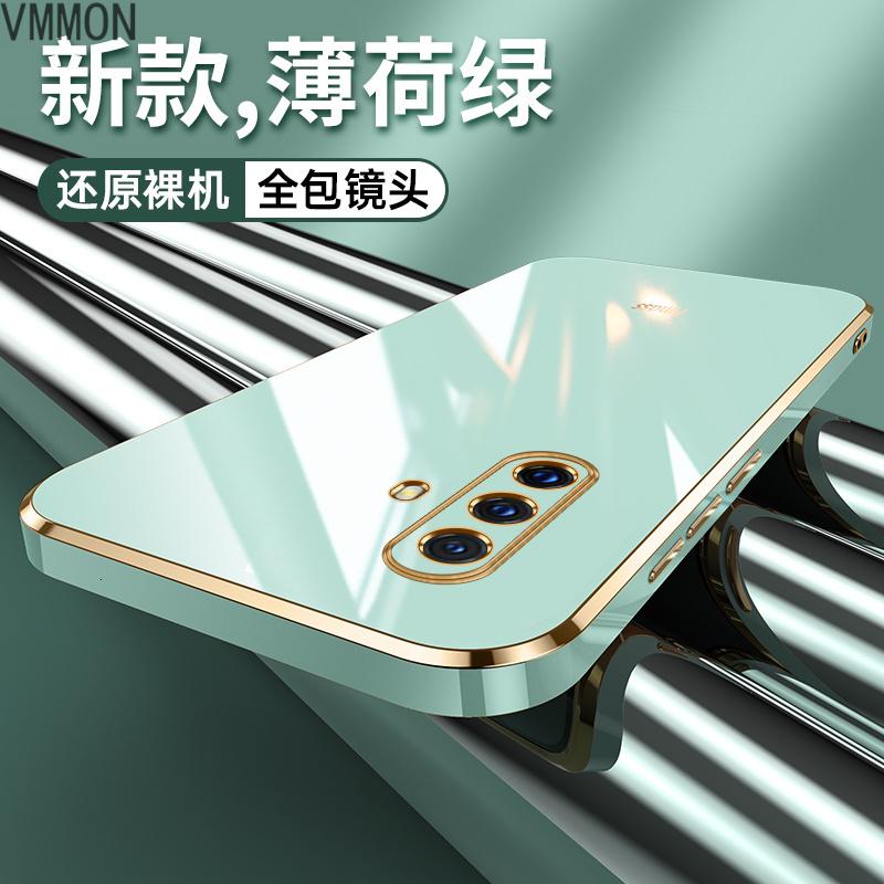 VMONNvivox27手机壳电镀直边镜头全包x30pro保护套超薄简约X27vivox30硅胶防摔软壳x9网红x9高清大图