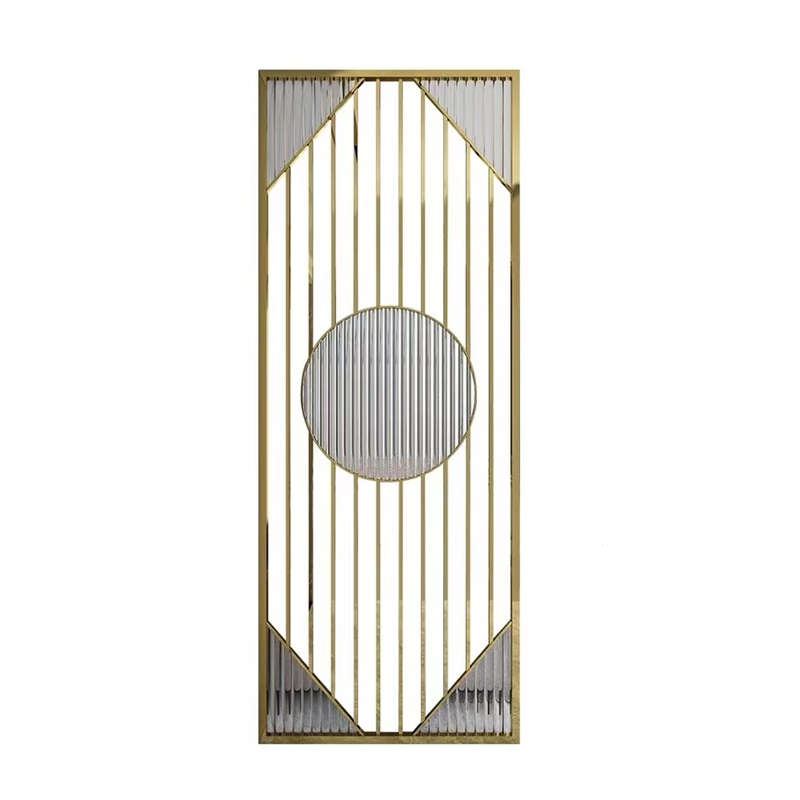 定制北欧玻璃屏风隔断客厅进门迪玛森玄关装饰卧室网红租房分现代简约