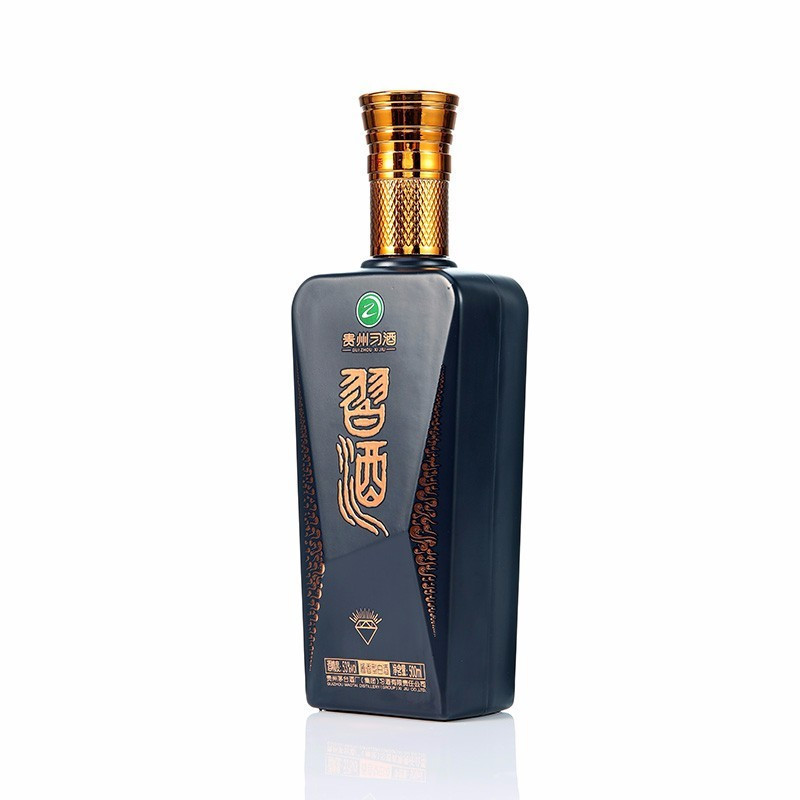 贵州茅台集团習酒(XI LIQUOR)蓝钻酱香型白酒53度单瓶装500ml(两盒配礼品袋一个)