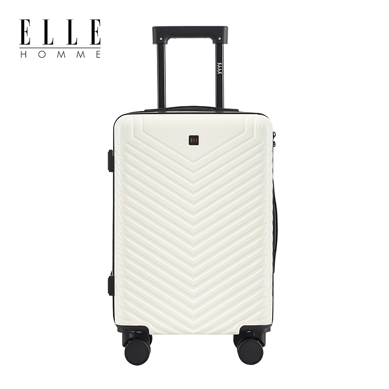 ELLE HOMME EH1032622 轻便万向轮拉杆箱 26寸象牙白