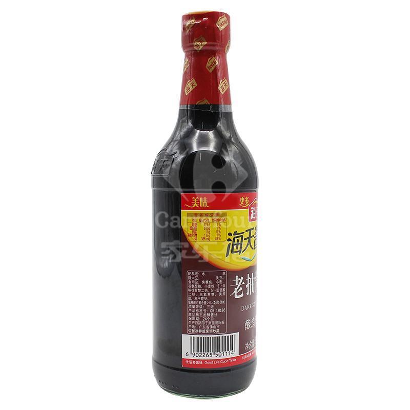 海天老抽酱油500