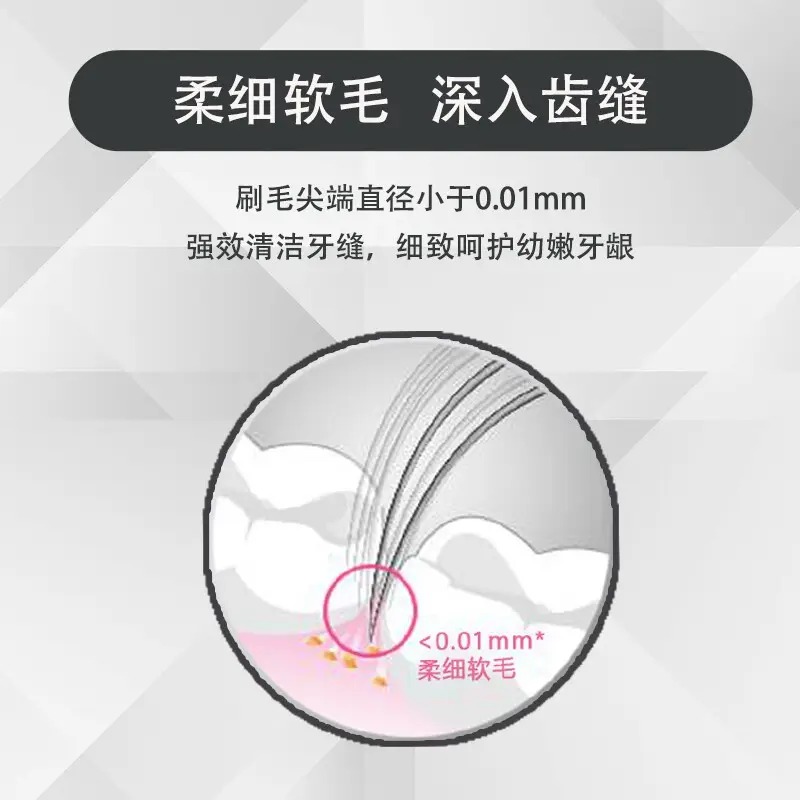 牙博士炭白深洁牙刷DT701-3卡6支装_高清大图