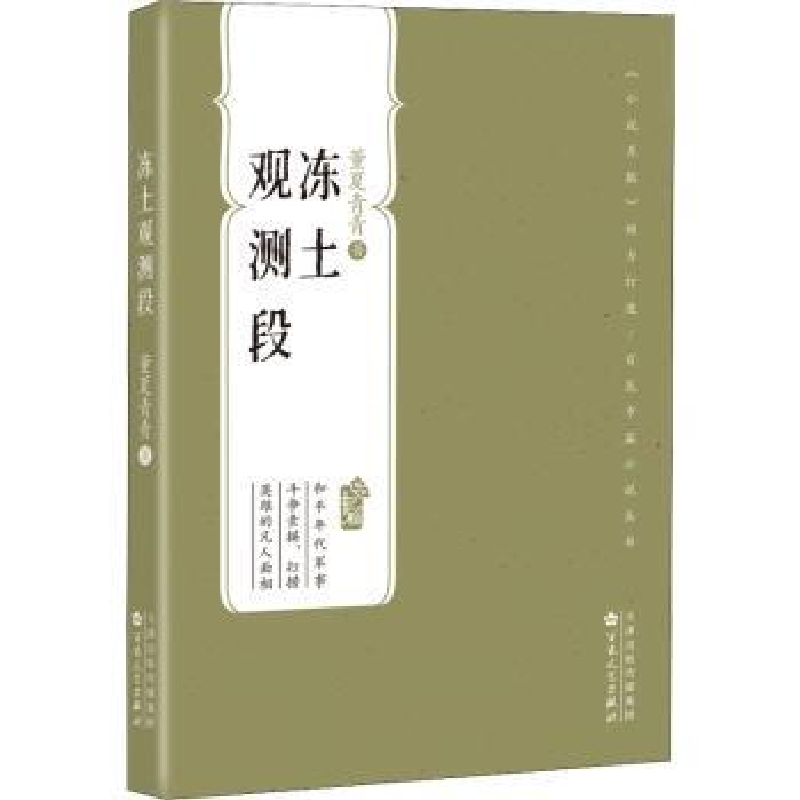 诺森冻土观测段董夏青青9787530682876百花文艺出版社高清大图