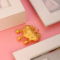 金一足金 长命富贵精品儿童锁包黄金吊坠 送宝宝首饰礼物 （计价） ABB006