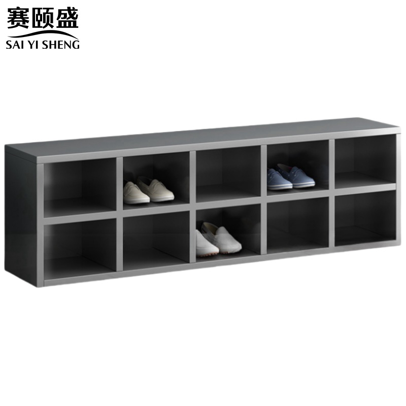 赛颐盛 不锈钢鞋柜10格 1500*300*450mm(201) 个高清大图