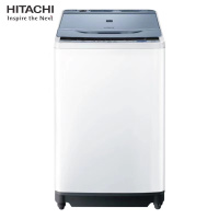 日立(HITACHI) 8公斤全自动变频波轮洗衣机大容量 瀑布强力洗 桶自洁 疏松理衣XQB80-BCV