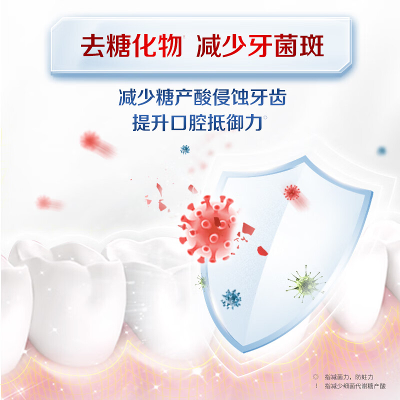 中华抗糖牙膏130g*2支 含氟 缓解牙龈出血 减少牙菌斑 护龈130g+抗过敏130g高清大图