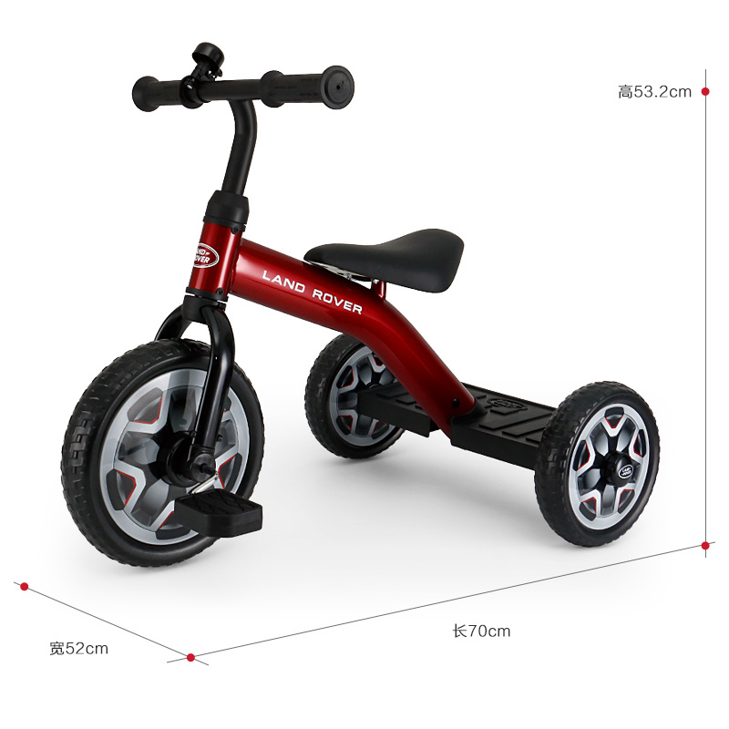 星辉(Rastar)路虎儿童三轮车RSZ3004 2-5岁宝宝脚踏车自行车高清大图
