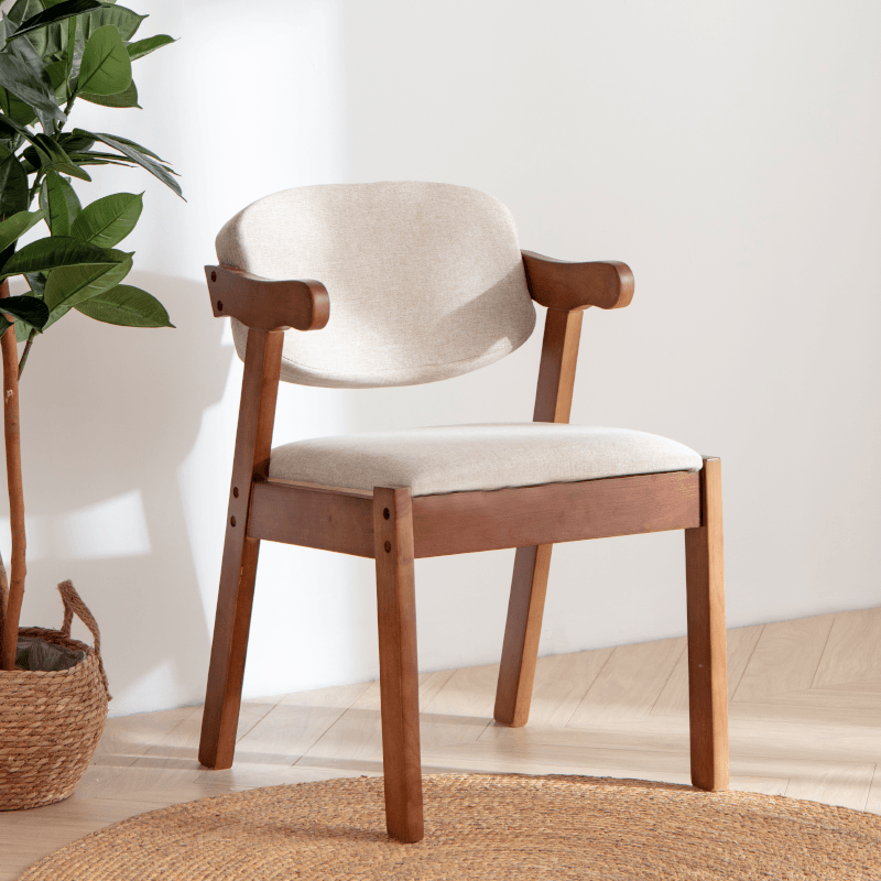 一米色彩 椅子 实木书桌椅Z字家用学习椅靠背椅简约现代餐椅电脑椅休闲北欧椅子高清大图