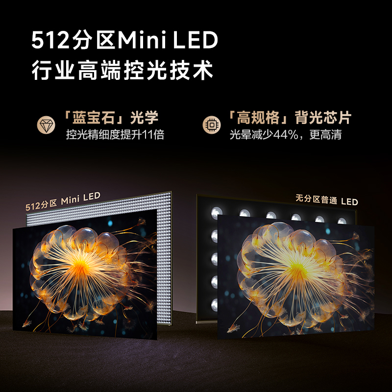 Vidda Z85一级能效版 海信电视85英寸 MiniLED高刷网络液晶智慧屏新款100