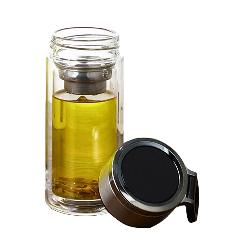 历途科技 可提玻璃水杯 300ml高清大图