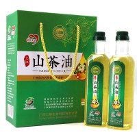 [中华特色]三江馆 广西三江特产山椿山茶油500mLx2瓶 48小时内发货