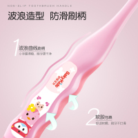 舒客儿童护齿牙刷宝贝宝宝2-3-4-5-6-7-8-9-10-11-12岁男女宝小孩纤细软毛 6支奥飞蓝色