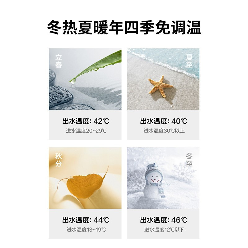 【美的智能家电】13升燃气热水器 天然气 水气双调恒温新升级 双圈大屏一键厨房洗TD2系列 JSQ25-TD2
